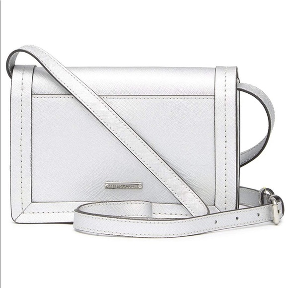 REBECCA MINKOFF Saffiano Leather Madison Crossbody - Picture 2 of 4